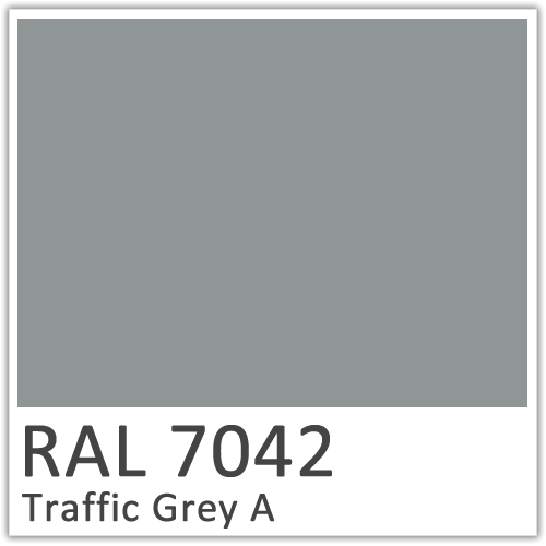 RAL 7042 Traffic Grey non-slip Flowcoat